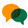 Speech bubble icon representing interactive community forum