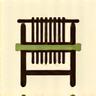 Weaving loom icon representing natural dyeing workshops